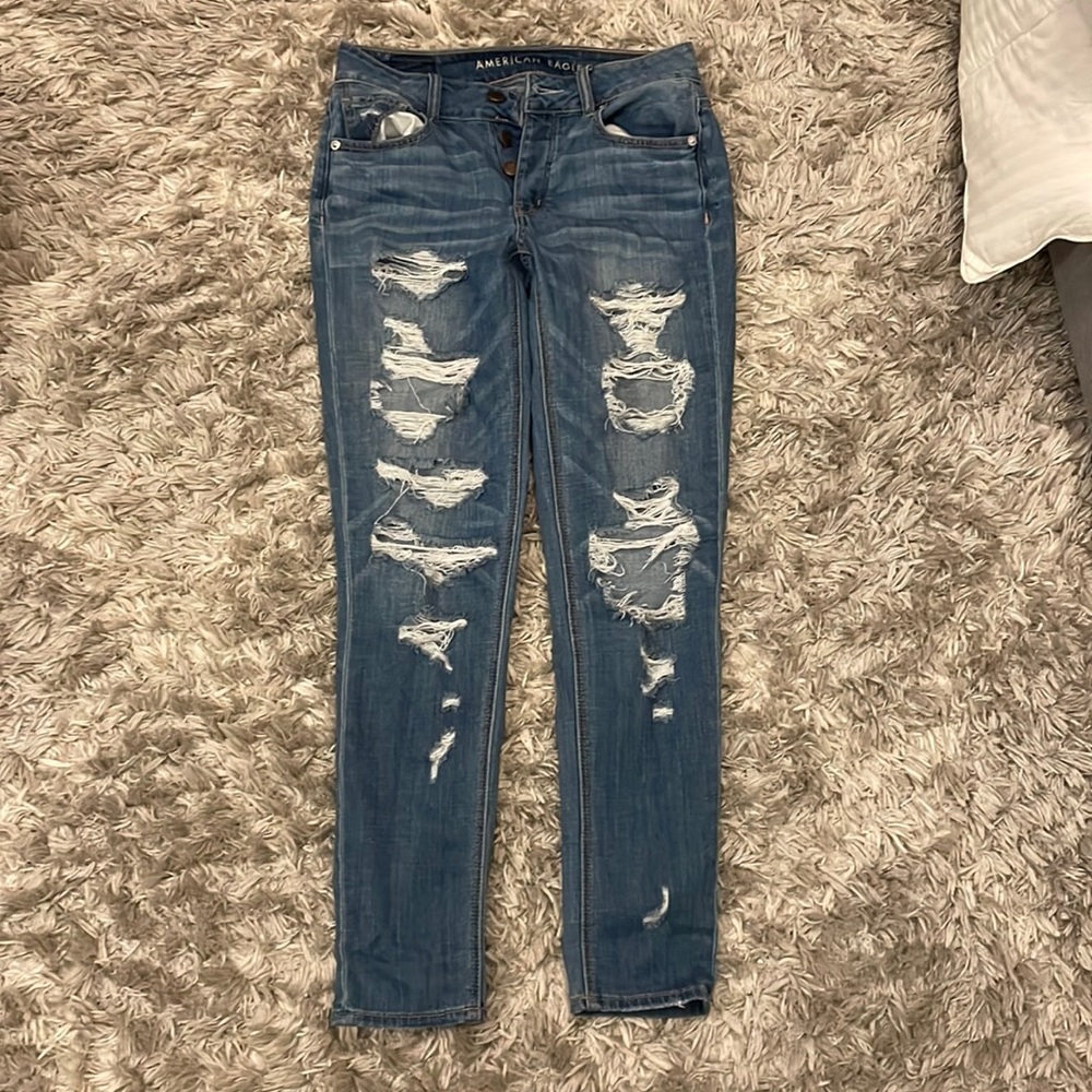 Ripped American Eagle Jeans